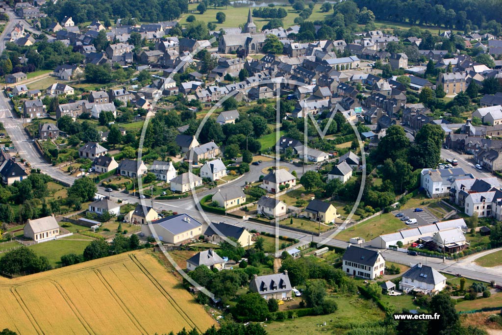 Photo arienne de Saint-Pierre-de-Plesguen