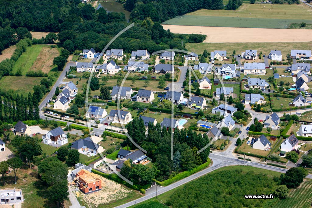 Photo arienne de Saint-Pre