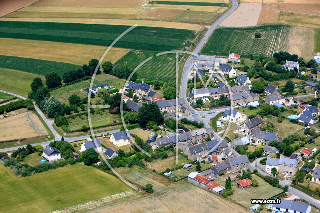 Photo arienne de Saint-Pre (Saint-Georges)