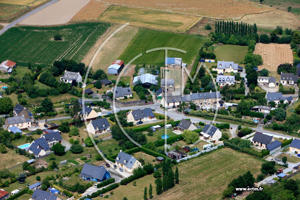 Photo arienne de Saint-Pre (Saint-Georges)