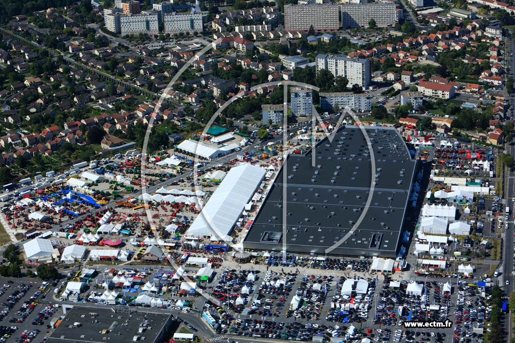 Photo arienne de Chlons-en-Champagne (Foire de Chalons)