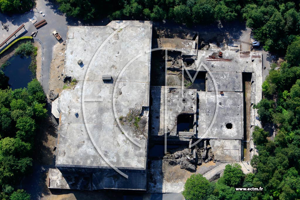 Photo arienne de perlecques (Blockhaus)