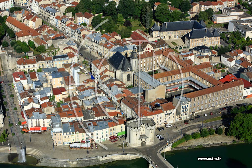 Photo arienne de Verdun