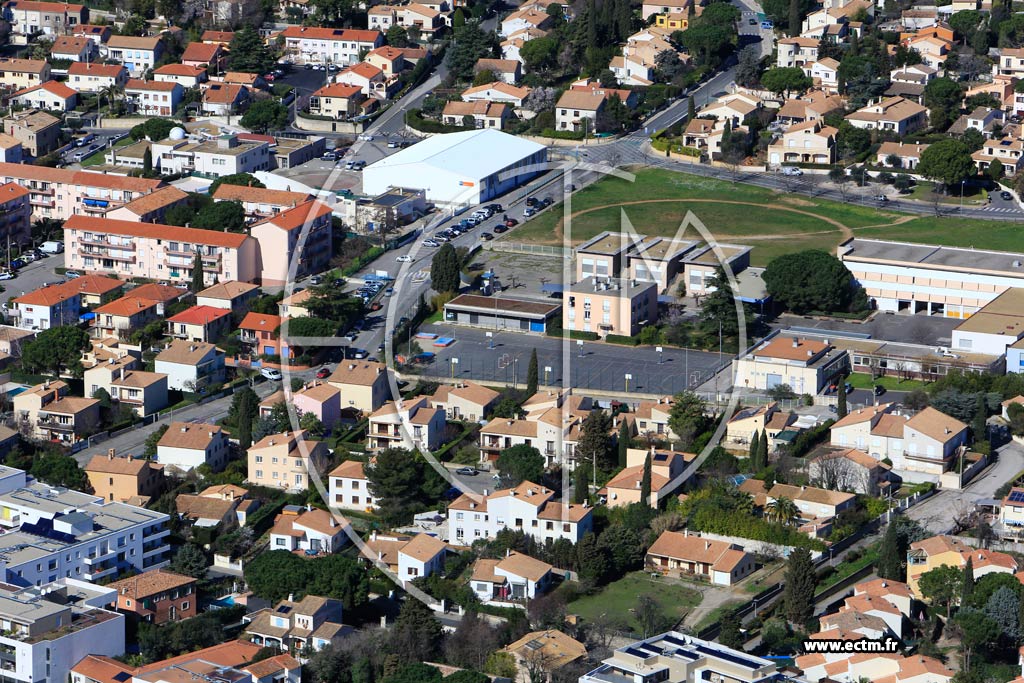 Photo arienne de Castelnau le Lez