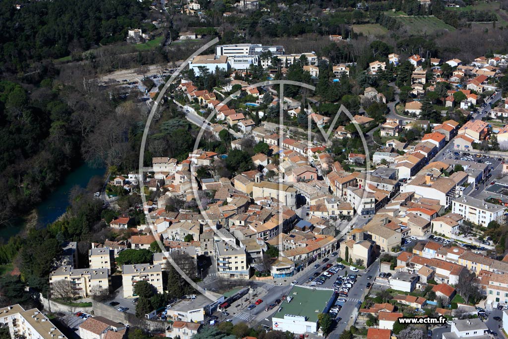 Photo arienne de Castelnau le Lez