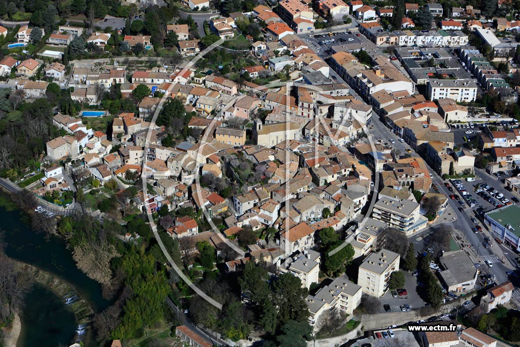 Photo arienne de Castelnau le Lez