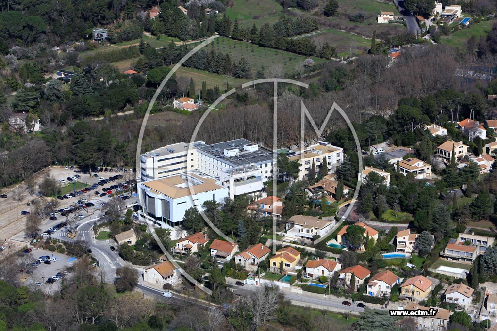 Photo arienne de Castelnau le Lez