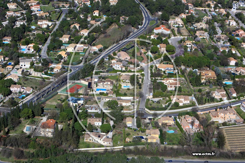 Photo arienne de Castelnau le Lez (Courtarelles)