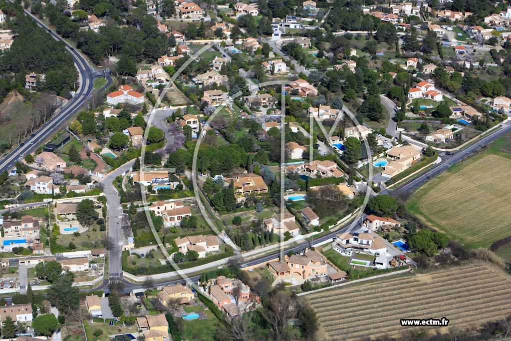 Photo arienne de Castelnau le Lez (Courtarelles)