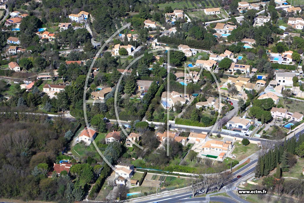 Photo arienne de Castelnau le Lez (Courtarelles)