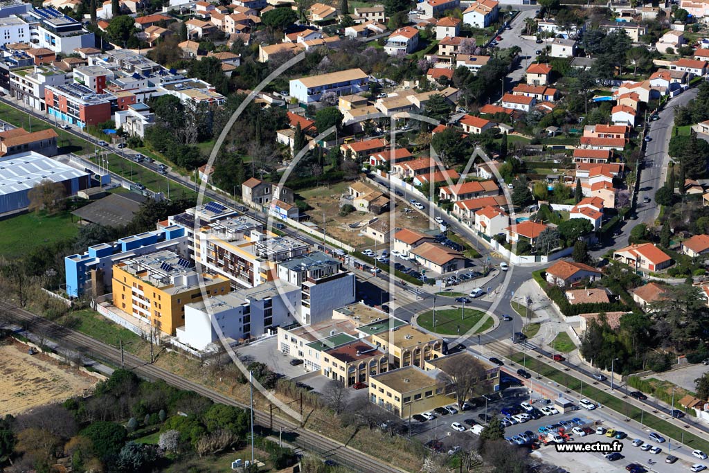 Photo arienne de Castelnau le Lez (Le Sablas)