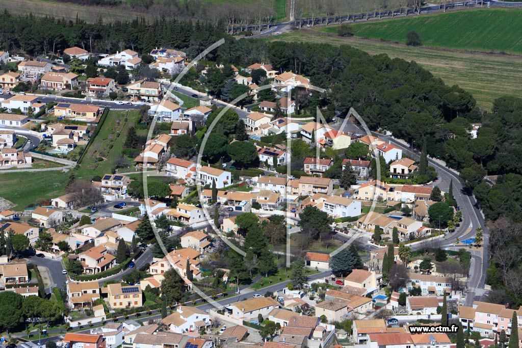 Photo arienne de Jacou (Les Bordes)