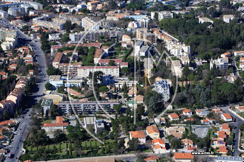 Photo arienne de Montpellier (Aiguelongue)