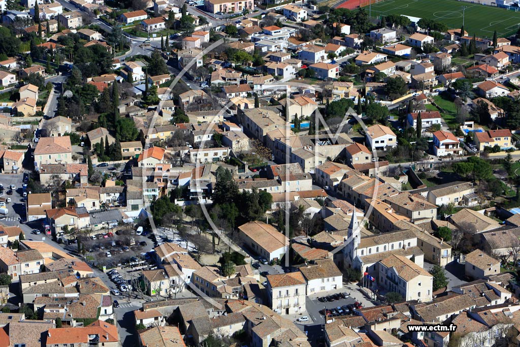 Photo arienne de Vendargues