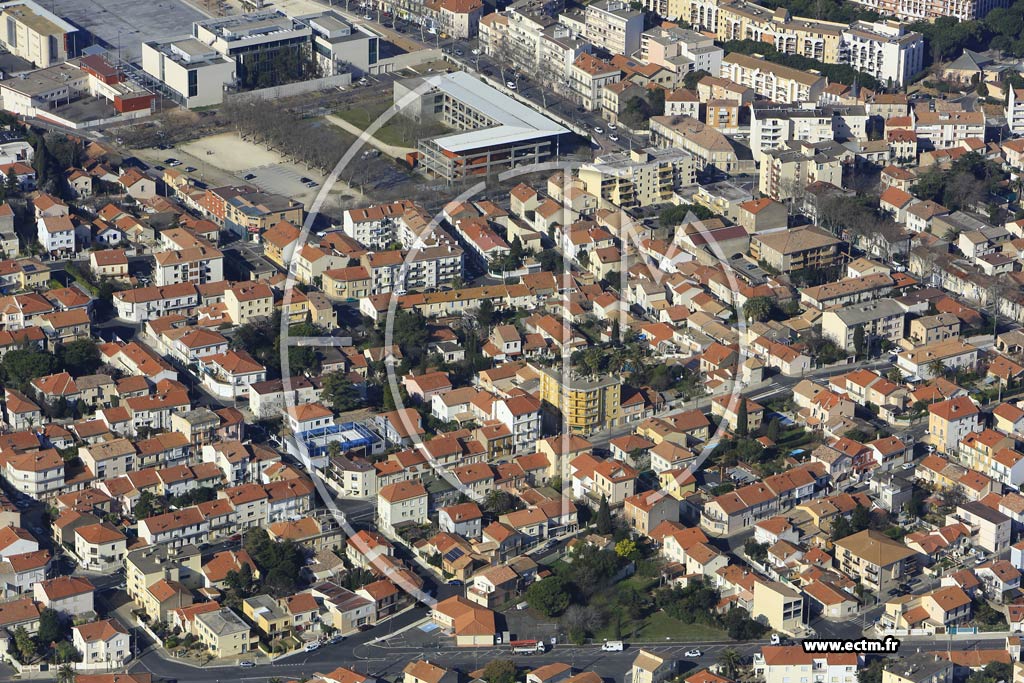 Photo arienne de Bziers (Quartier Du Guesclin)