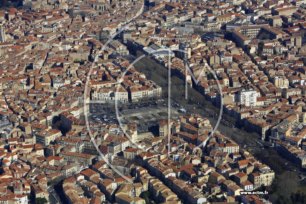 Photo arienne de Bziers (Quartier Saint-Nazaire)