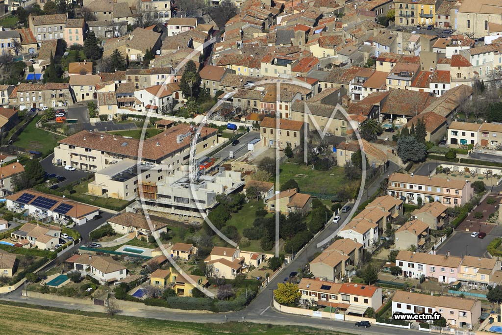 Photo arienne de Thzan-ls-Bziers