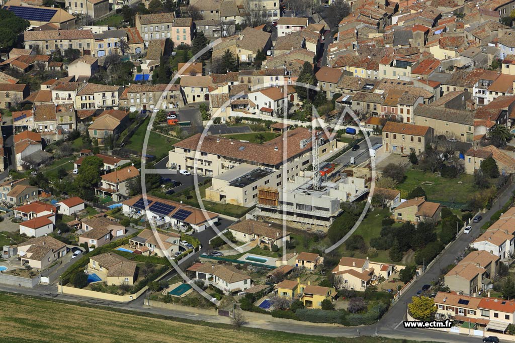 Photo arienne de Thzan-ls-Bziers