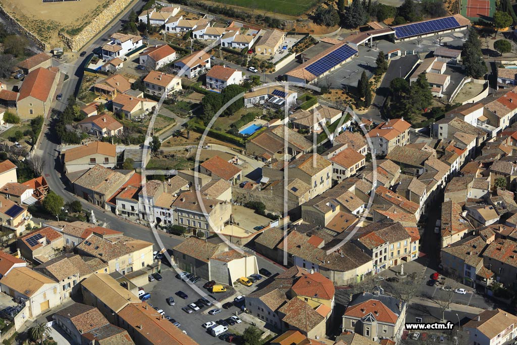 Photo arienne de Thzan-ls-Bziers