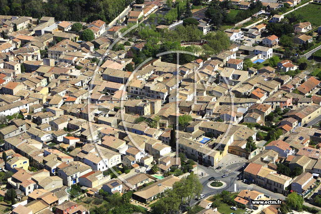 Photo arienne de Lansargues