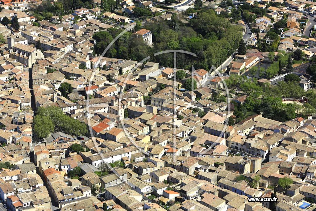 Photo arienne de Lansargues