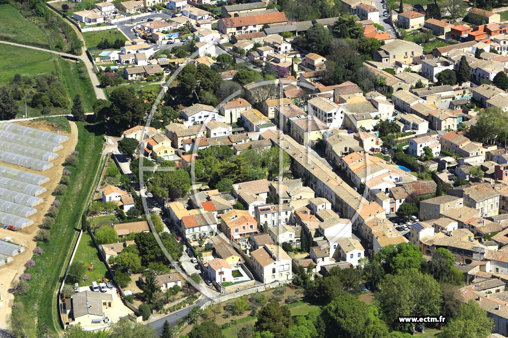 Photo arienne de Lansargues