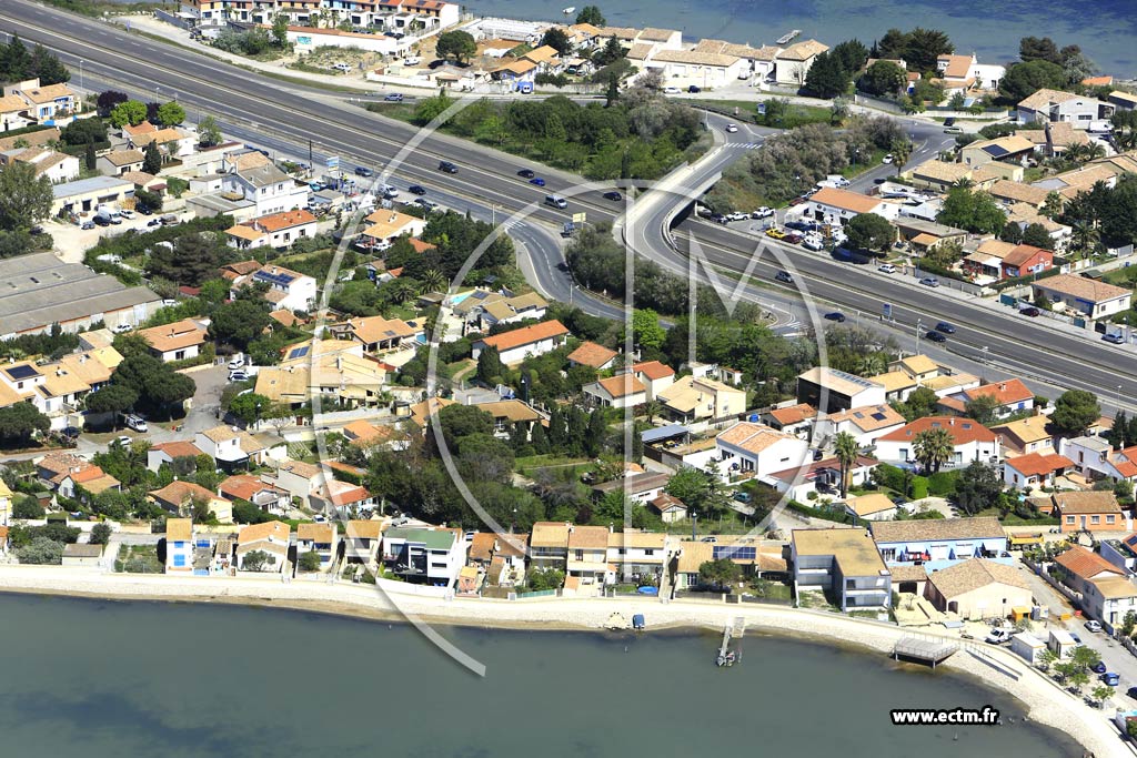 Photo arienne de Prols (Port de Carme)