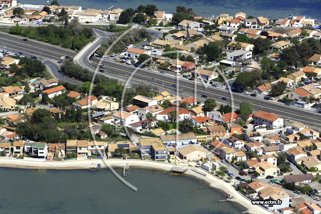 Photo arienne de Prols (Port de Carme)