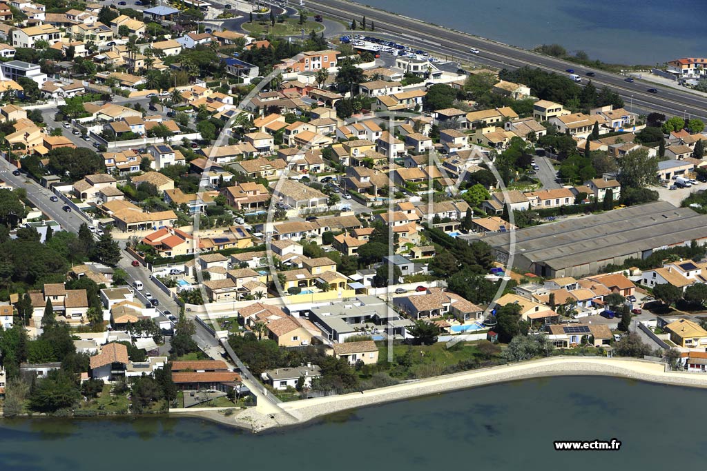 Photo arienne de Prols (Port de Carme)