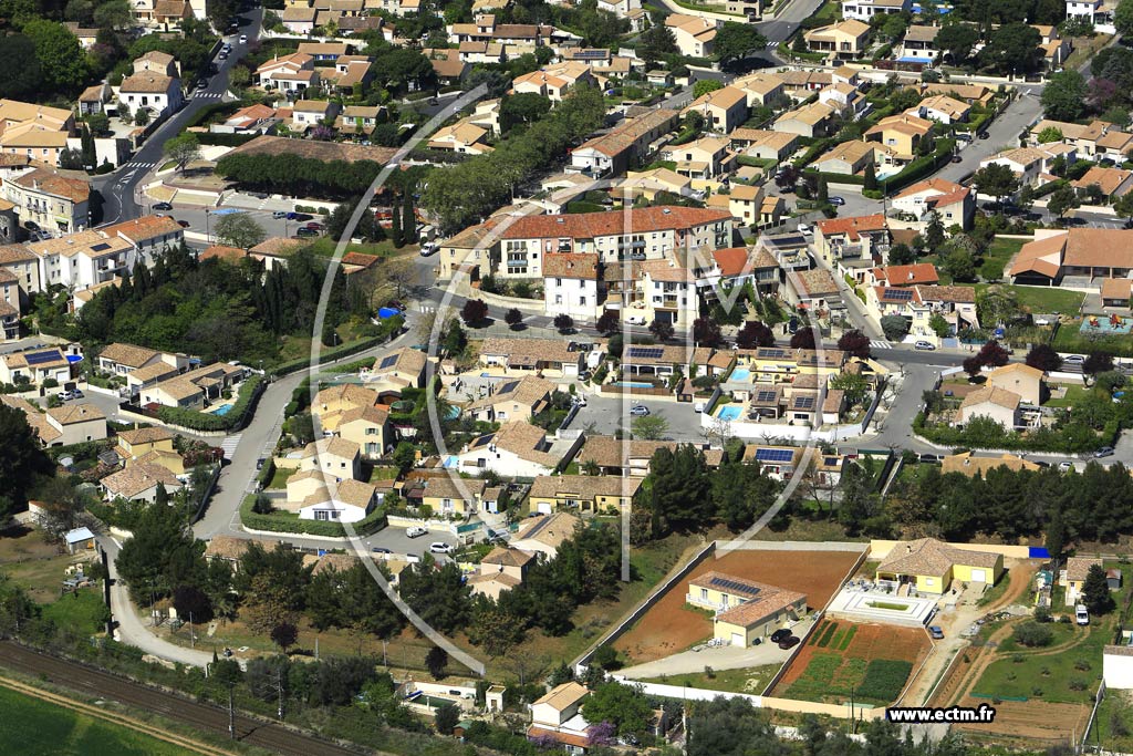 Photo arienne de Saint-Auns