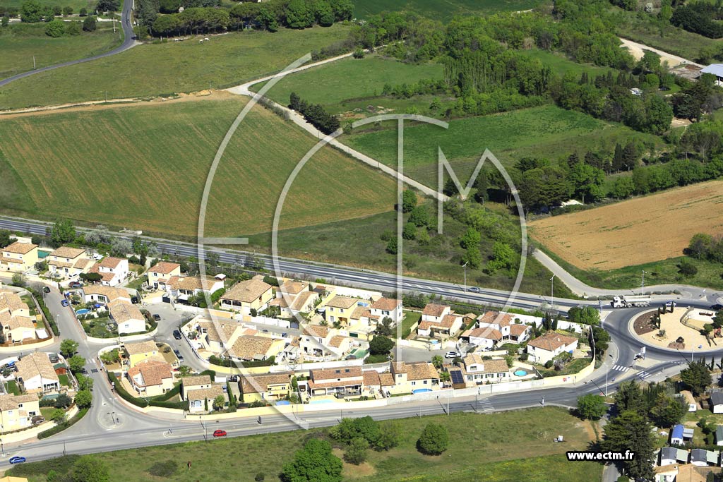 Photo arienne de Villeneuve-ls-Maguelone