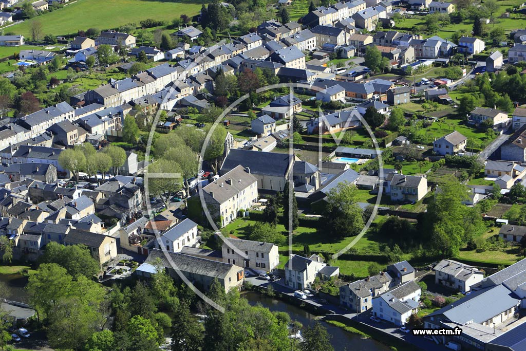 Photo arienne de Brassac