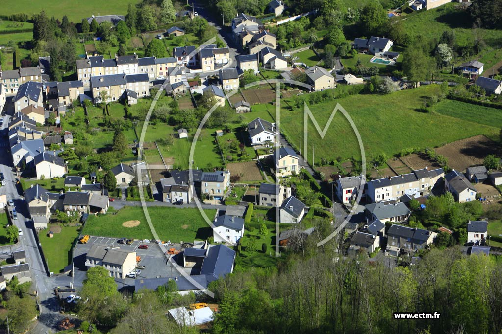 Photo arienne de Brassac (La Fusarie)