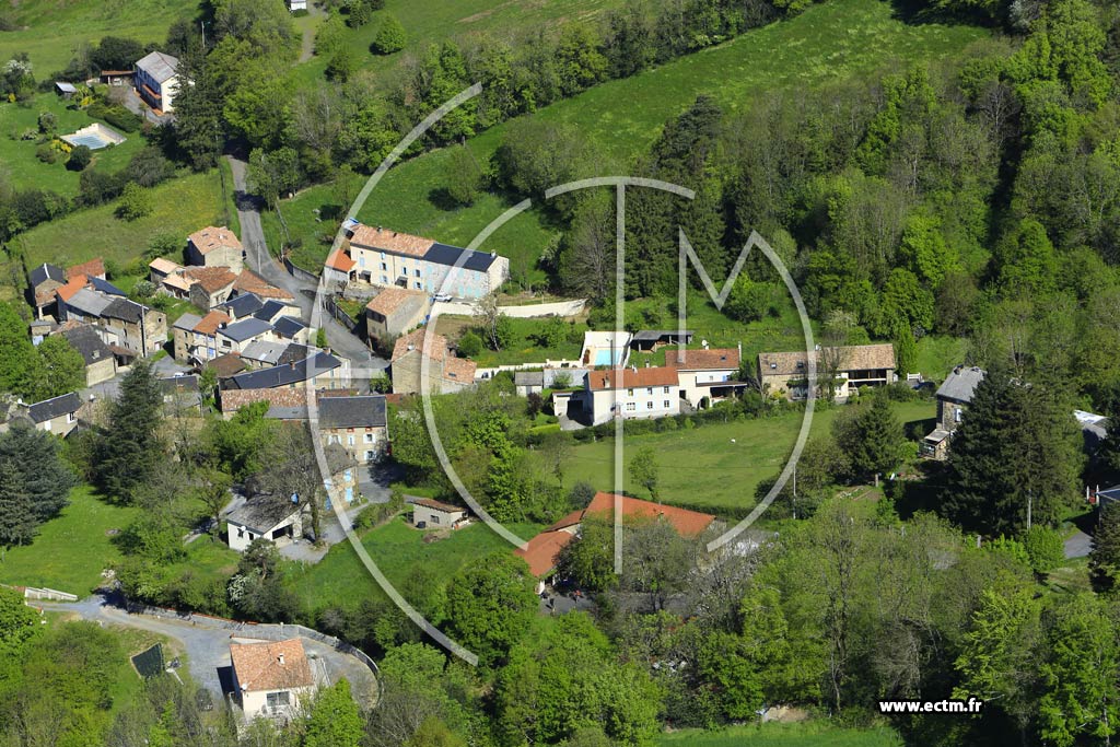 Photo arienne de Cambouns (Fontbelle)