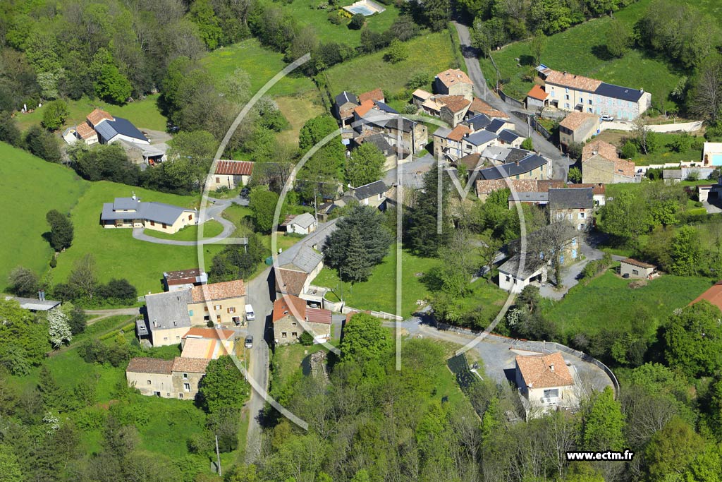 Photo arienne de Cambouns (Fontbelle)