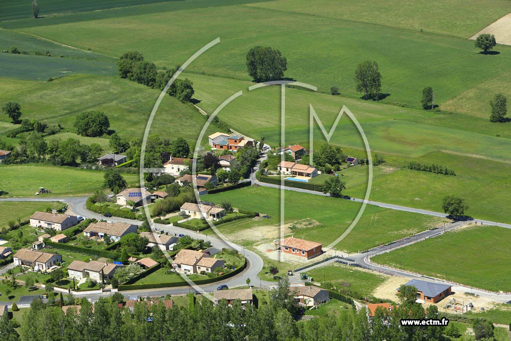 Photo arienne de Cambounet-sur-le-Sor (En Barrire)