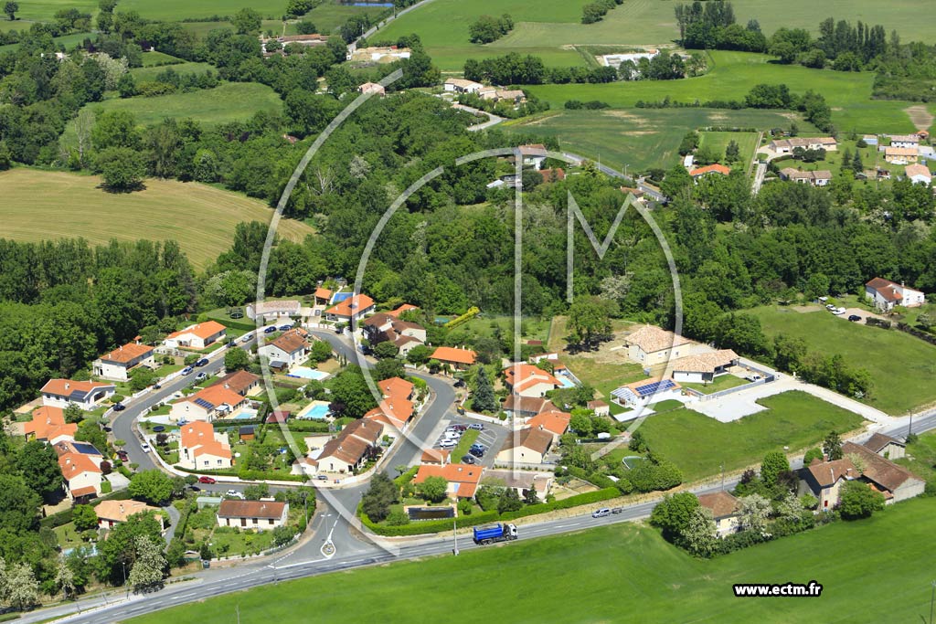 Photo arienne de Cambounet-sur-le-Sor (Les Plantiers)