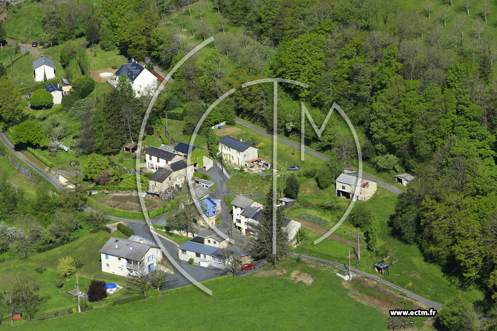 Photo arienne de Castelnau-de-Brassac (Maynadier)