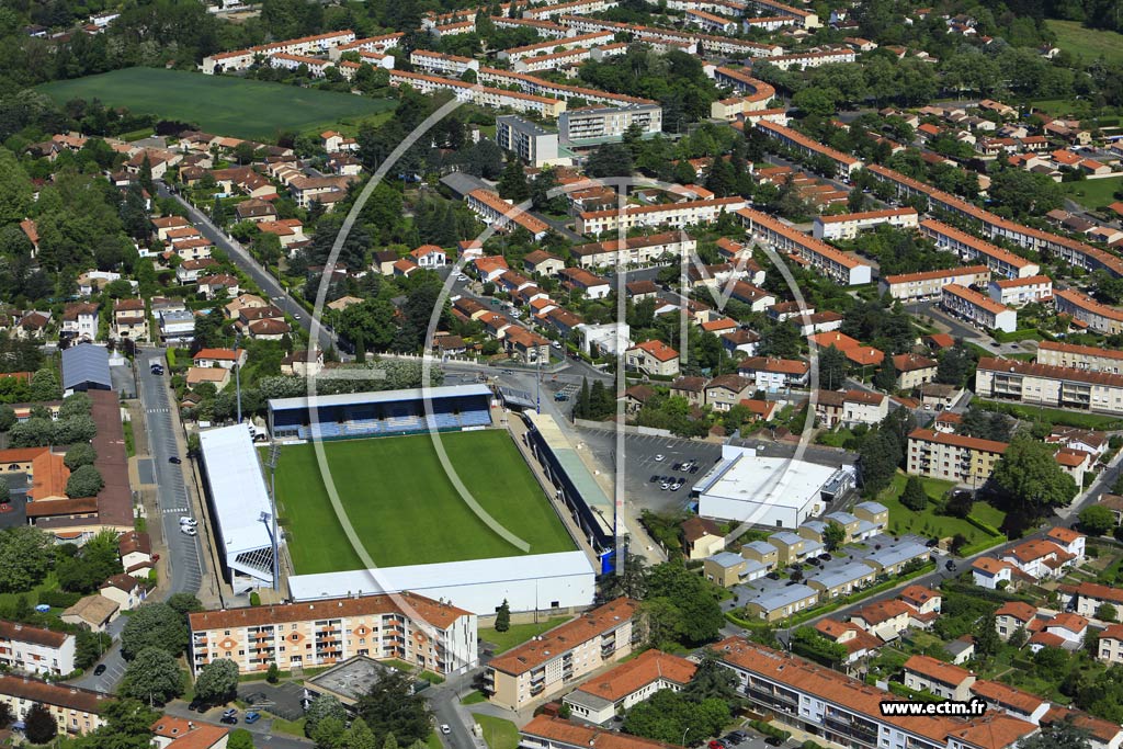 Photo arienne de Castres (Aillot)