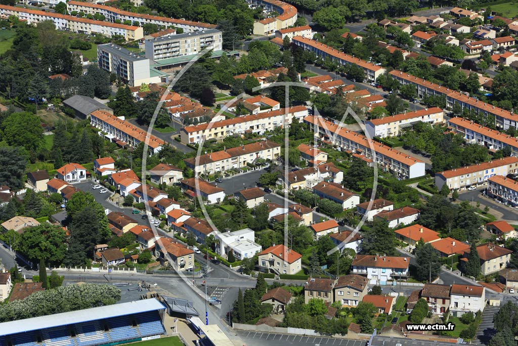 Photo arienne de Castres (Aillot)