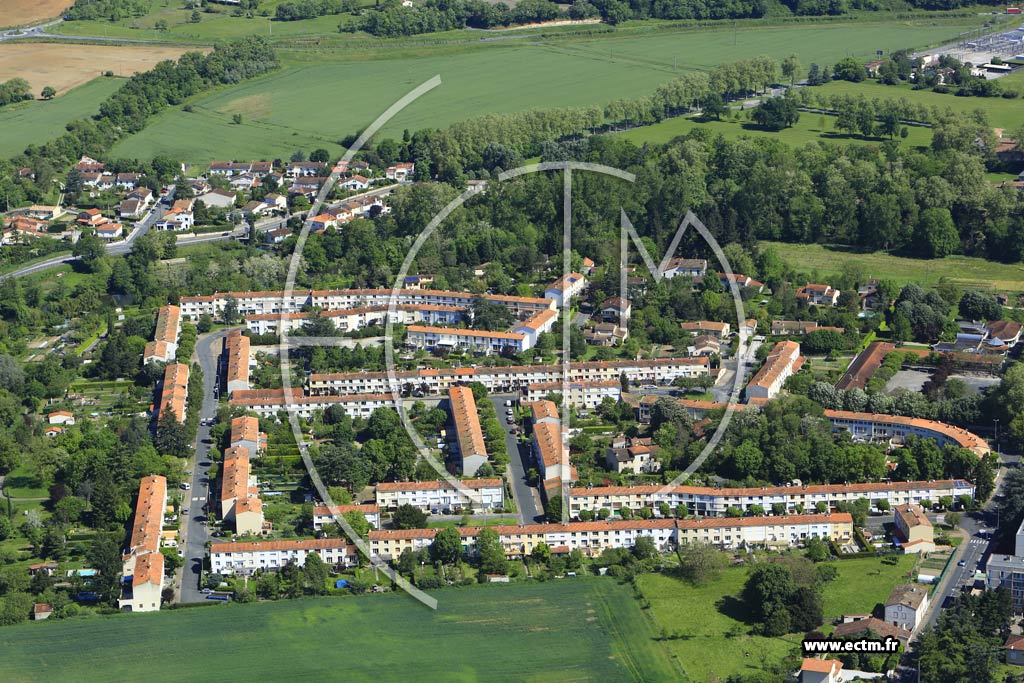 Photo arienne de Castres (Albinque-Saint-Jean)