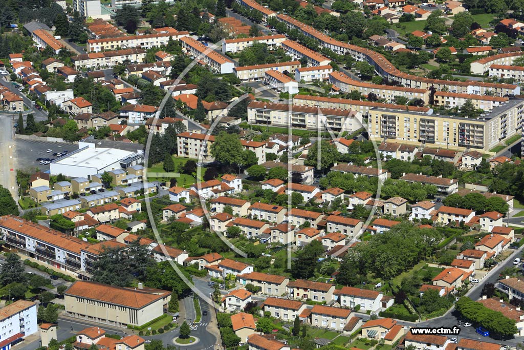 Photo arienne de Castres (Besseous-Savonnerie)