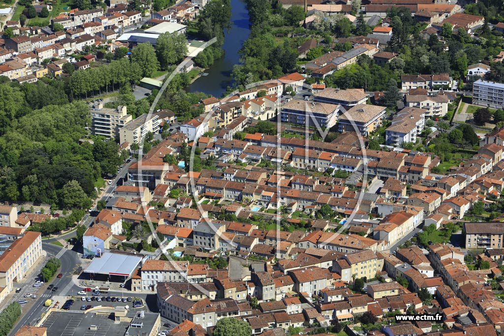 Photo arienne de Castres (Faubourg-Est-Peraudel)