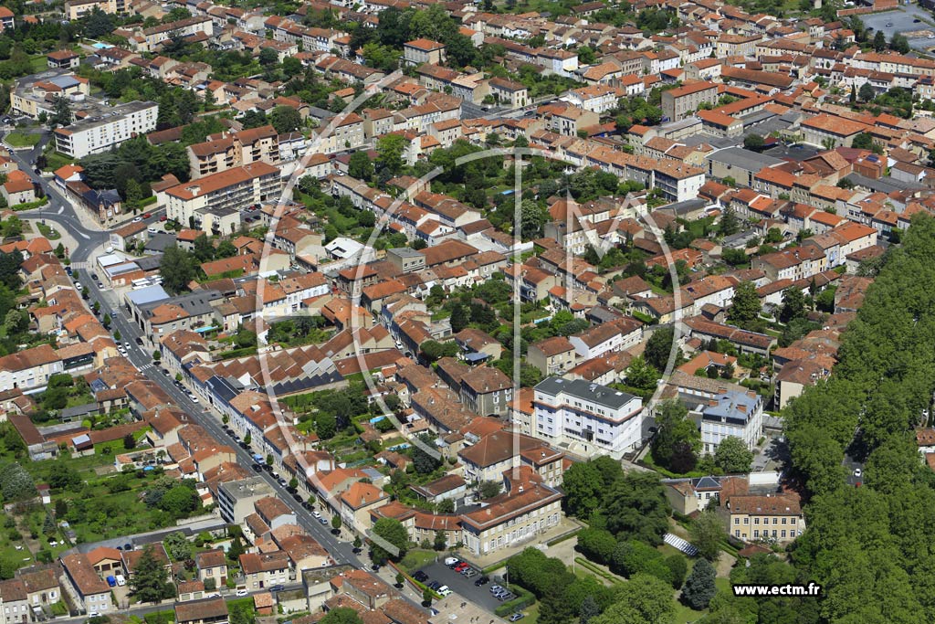 Photo arienne de Castres (Gazel-Rey)