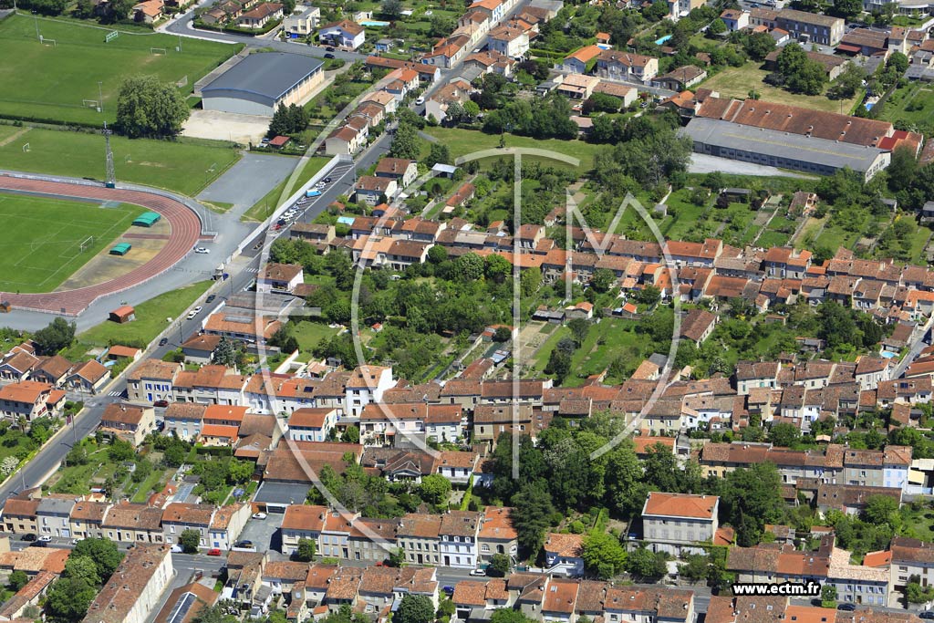 Photo arienne de Castres (Gazel-Rey)