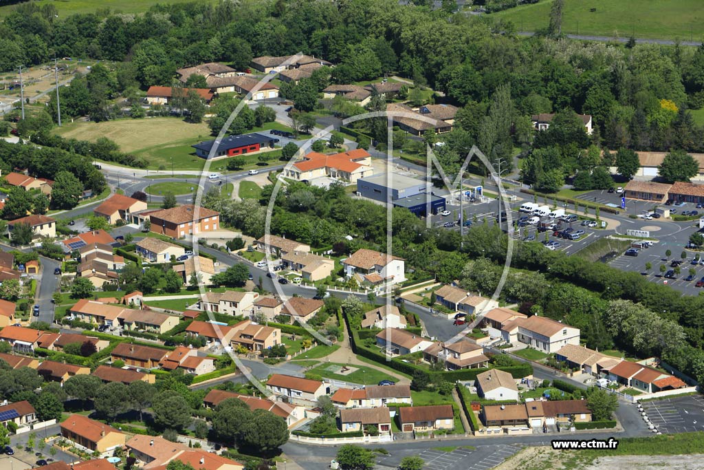 Photo arienne de Castres (Gourjade-Borde Basse)