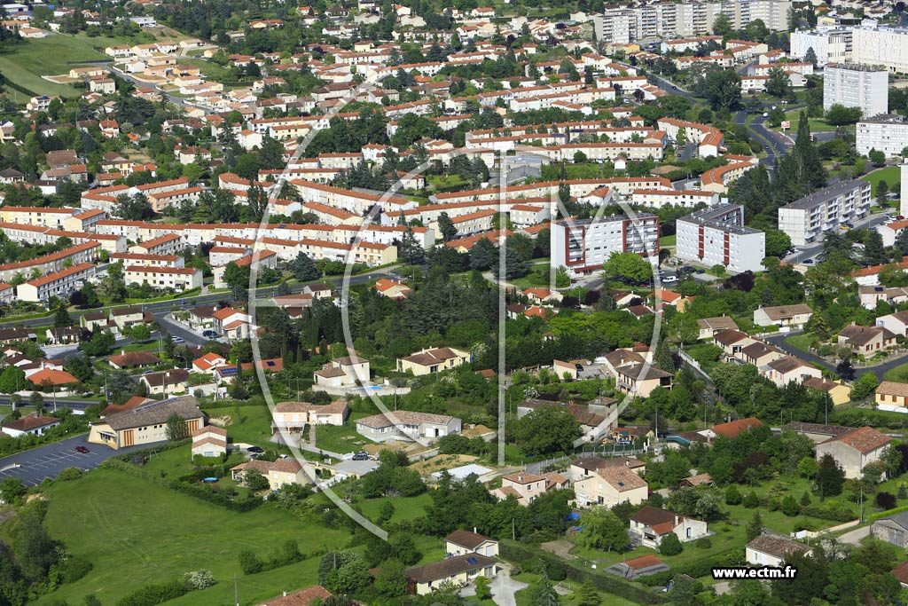 Photo arienne de Castres (Lameilh)