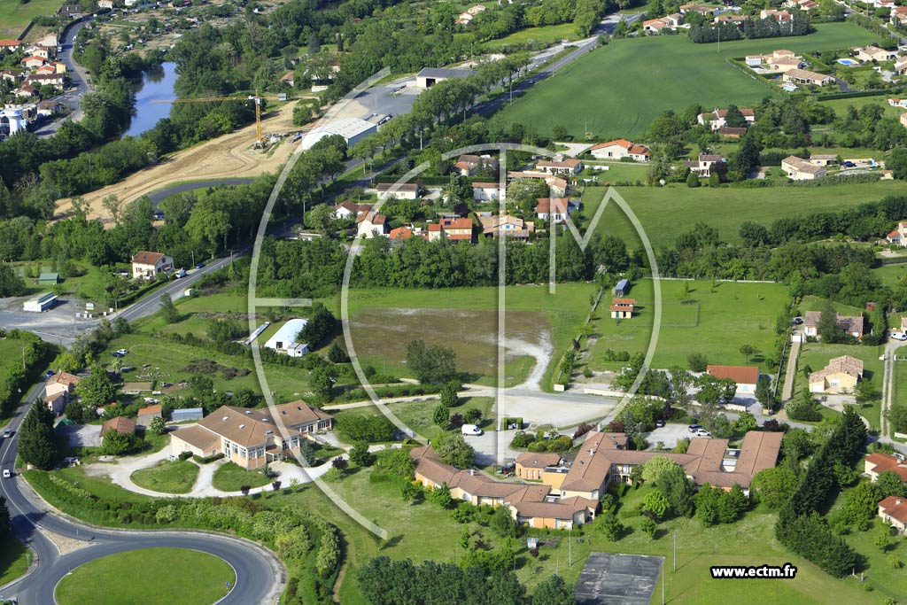 Photo arienne de Castres (Le Champs de la Nause)