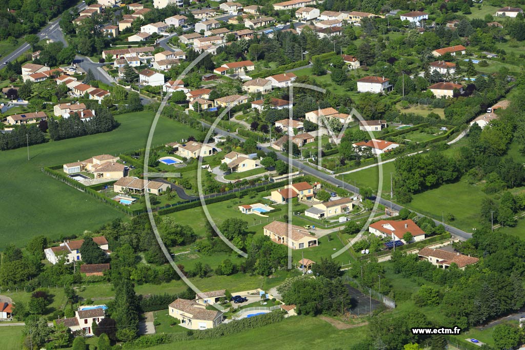 Photo arienne de Castres (Le Champs de la Nause)