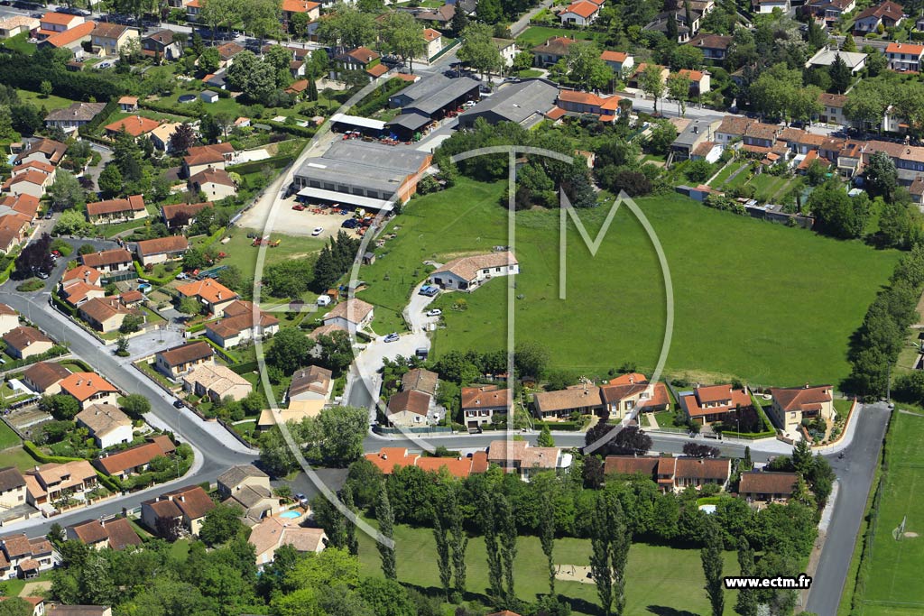 Photo arienne de Castres (Le Travet)